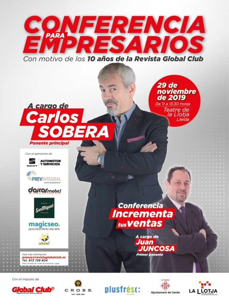 Carlos Sobera – Conferencia para empresarios