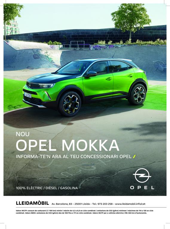 DISTÁNCIATE DE TODO CON EL SUV ELÉCTRICO NUEVO MOKKA-e