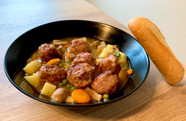 ¡Albóndigas para mojar pan!